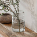 Wave Shaped Glass Vase