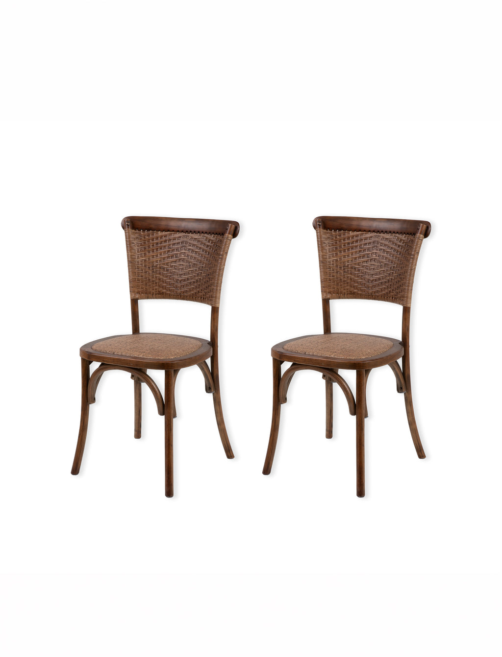 Elmwood Stacking Dining Chairs - Set of 2