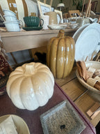 Ceramic Pumpkin - Cream