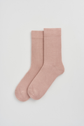 Faded Pink Bamboo Socks: Faded Pink / Large (UK 9-13)