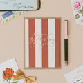 Happy Birthday to You - Card with Brown Stripe