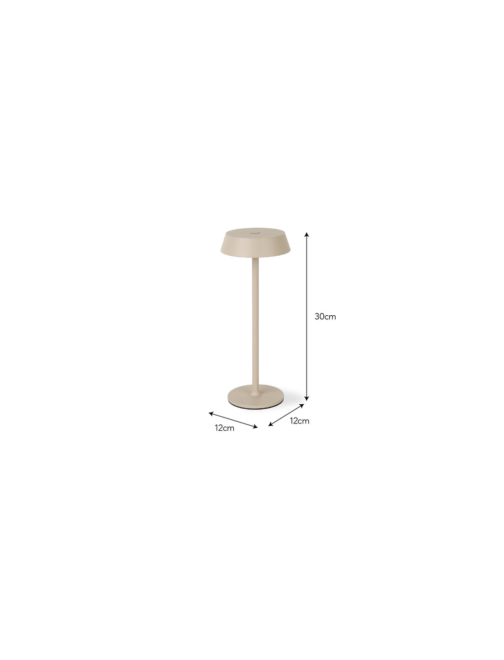 Winstone Rechargeable Lamp - Clay