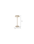 Winstone Rechargeable Lamp - Clay