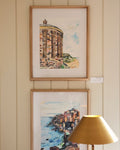 Mussenden Temple Print (framed) - Lauren Kelso