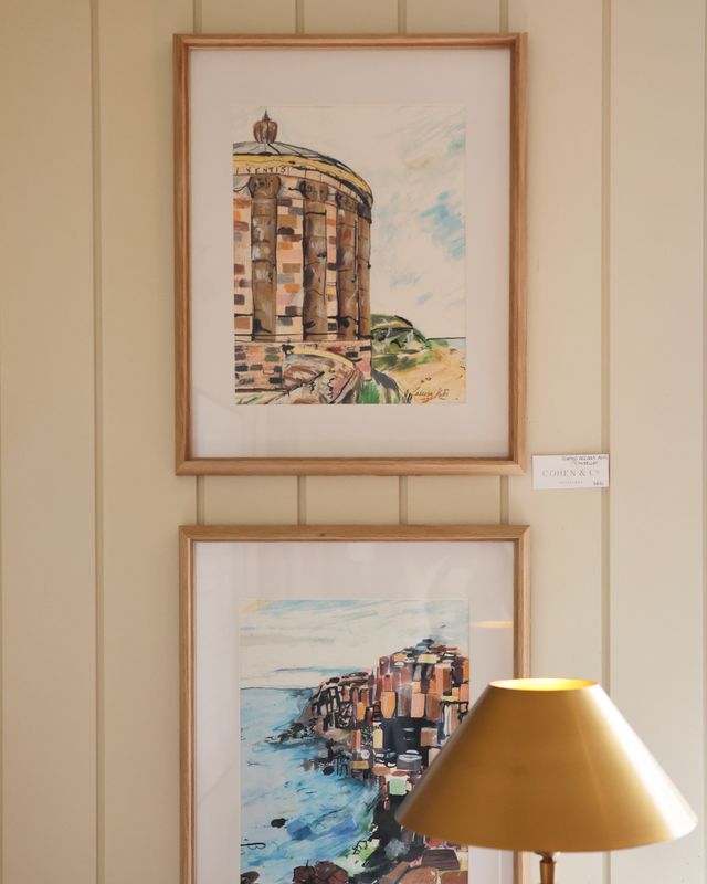 Mussenden Temple Print (framed) - Lauren Kelso