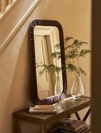 Wittering Antique Style Rattan Mirror