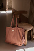 Lilac Stripes 24hr Bag