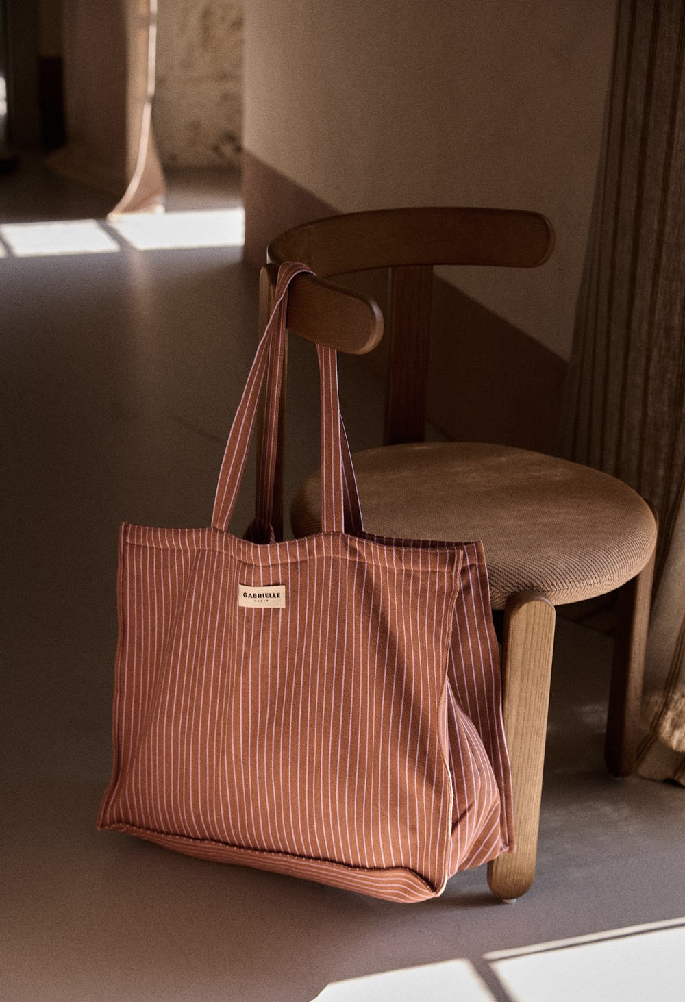Lilac Stripes 24hr Bag