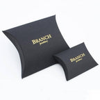 Branch - Black Natural Small Rounded Hoop Earrings - Buffalo Horn