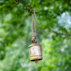 Vintage Cow Bell on Rustic Rope