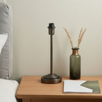 Antique Bronze Table Lampstand