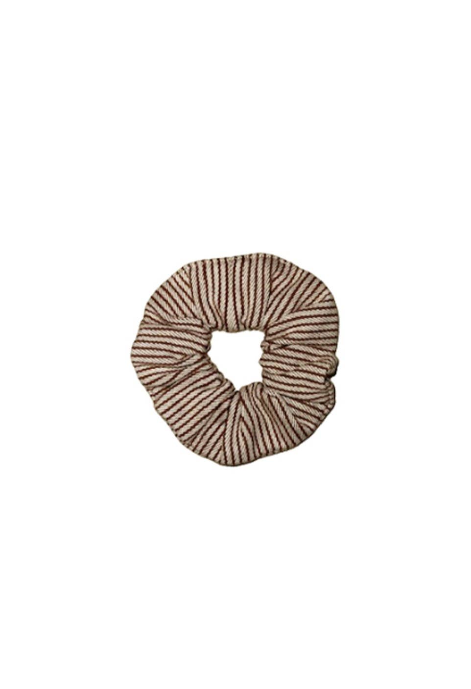 Gabrielle Scrunchie: Clay Stripes