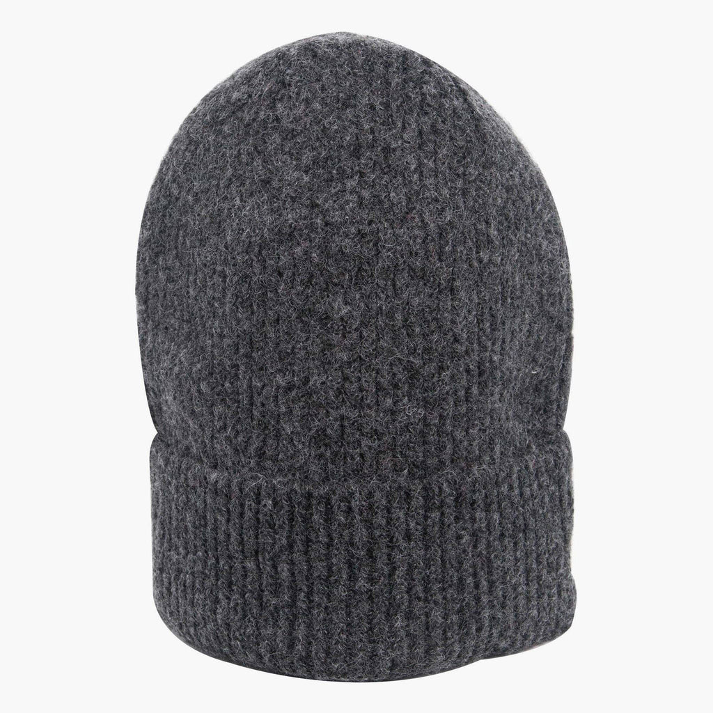 Kit Woolen Beanie Hat - Dark Grey