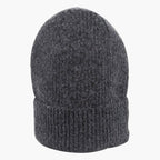 Kit Woolen Beanie Hat - Dark Grey