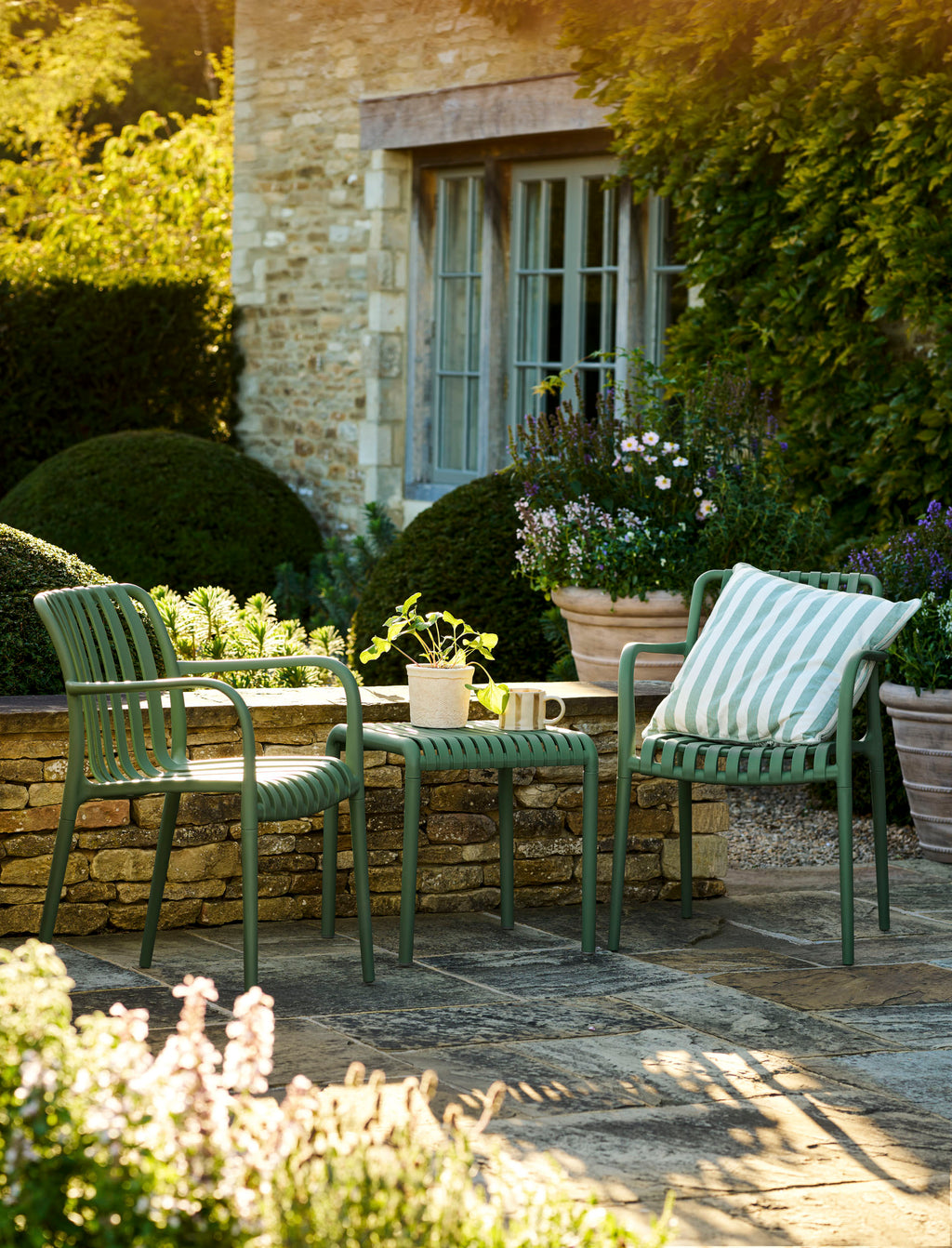 Garden Bistro Set - Thistle Green