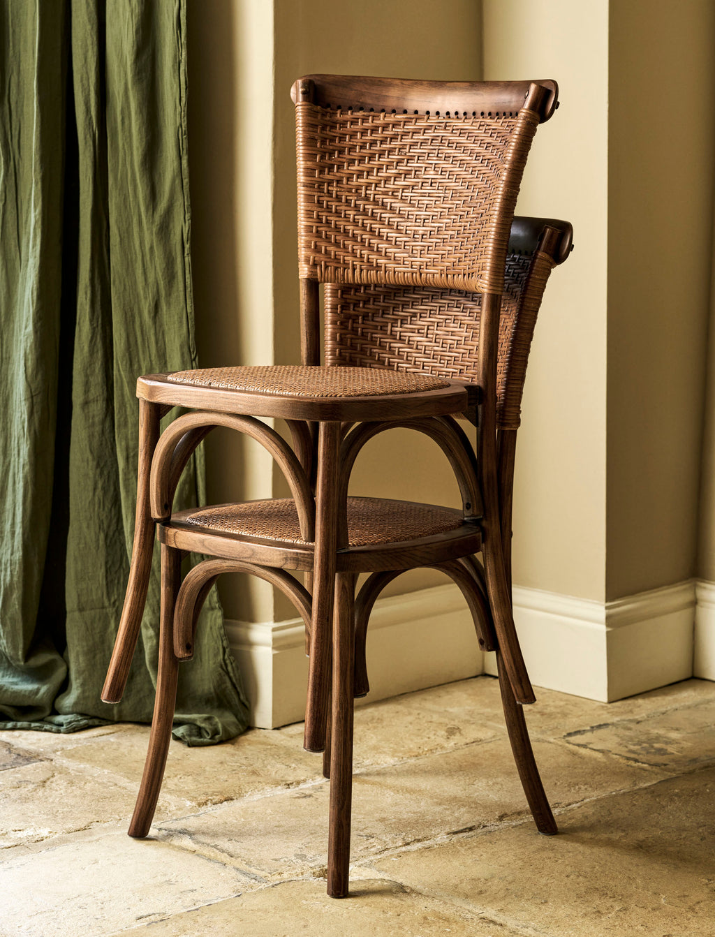Elmwood Stacking Dining Chairs - Set of 2