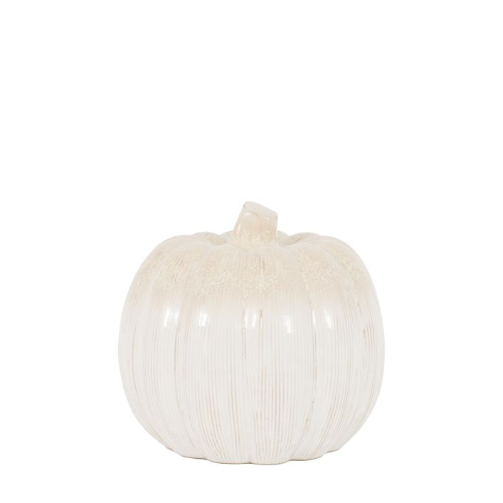 Ceramic Pumpkin - Cream