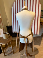 Cohen & Co. Belfast Linen Apron - Turf, Tieback