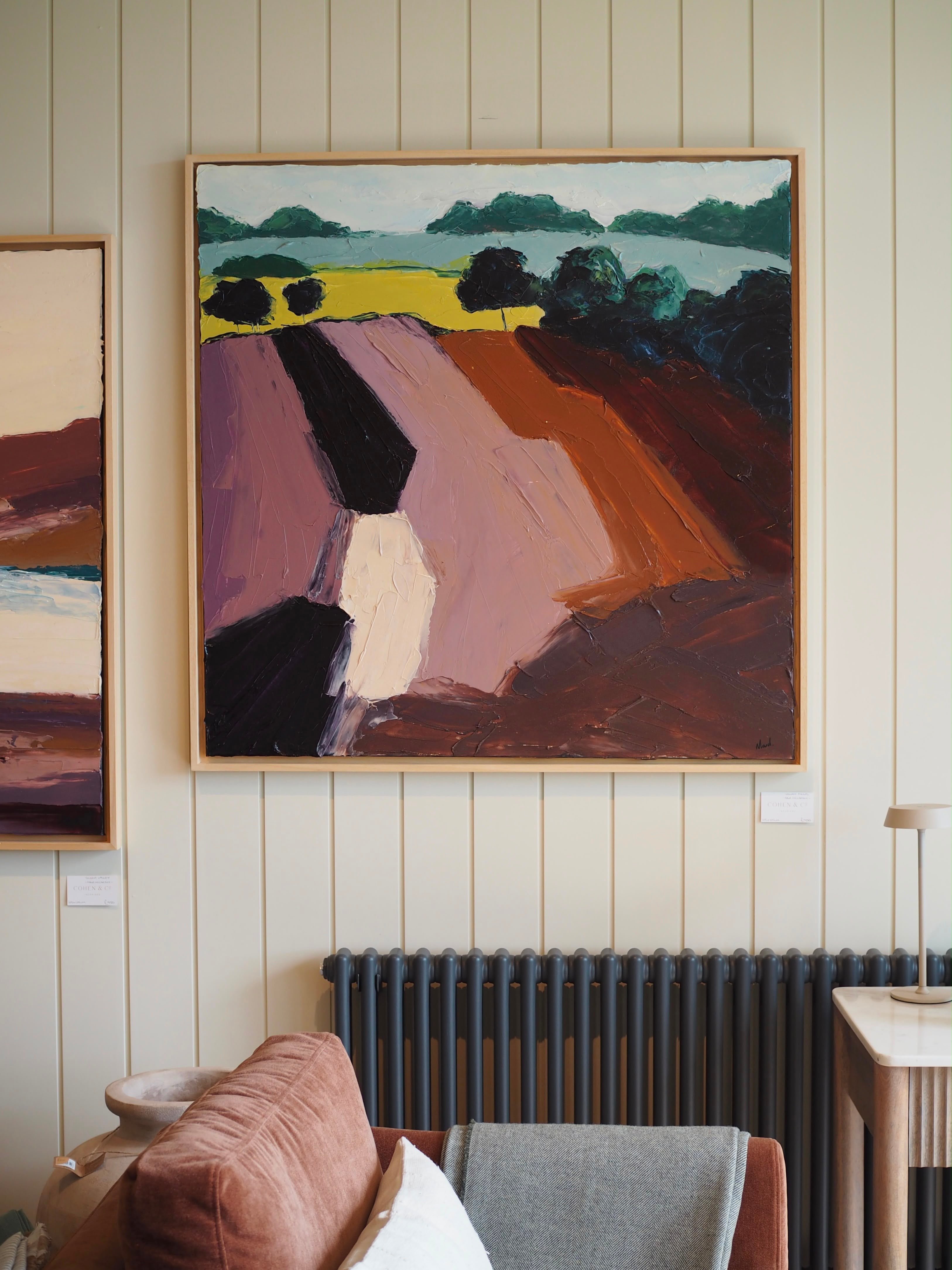 Velvet Fields - Oil on Canvas, Maud McArthur