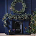 Luxe Pine and Cypress Faux Foliage Christmas Garland