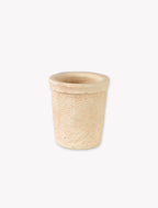 Dursley Textured Pot 10cm - Stoneware, Natural