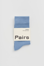 Morning Blue Bamboo Socks: Morning Blue / Small (UK 4-8)