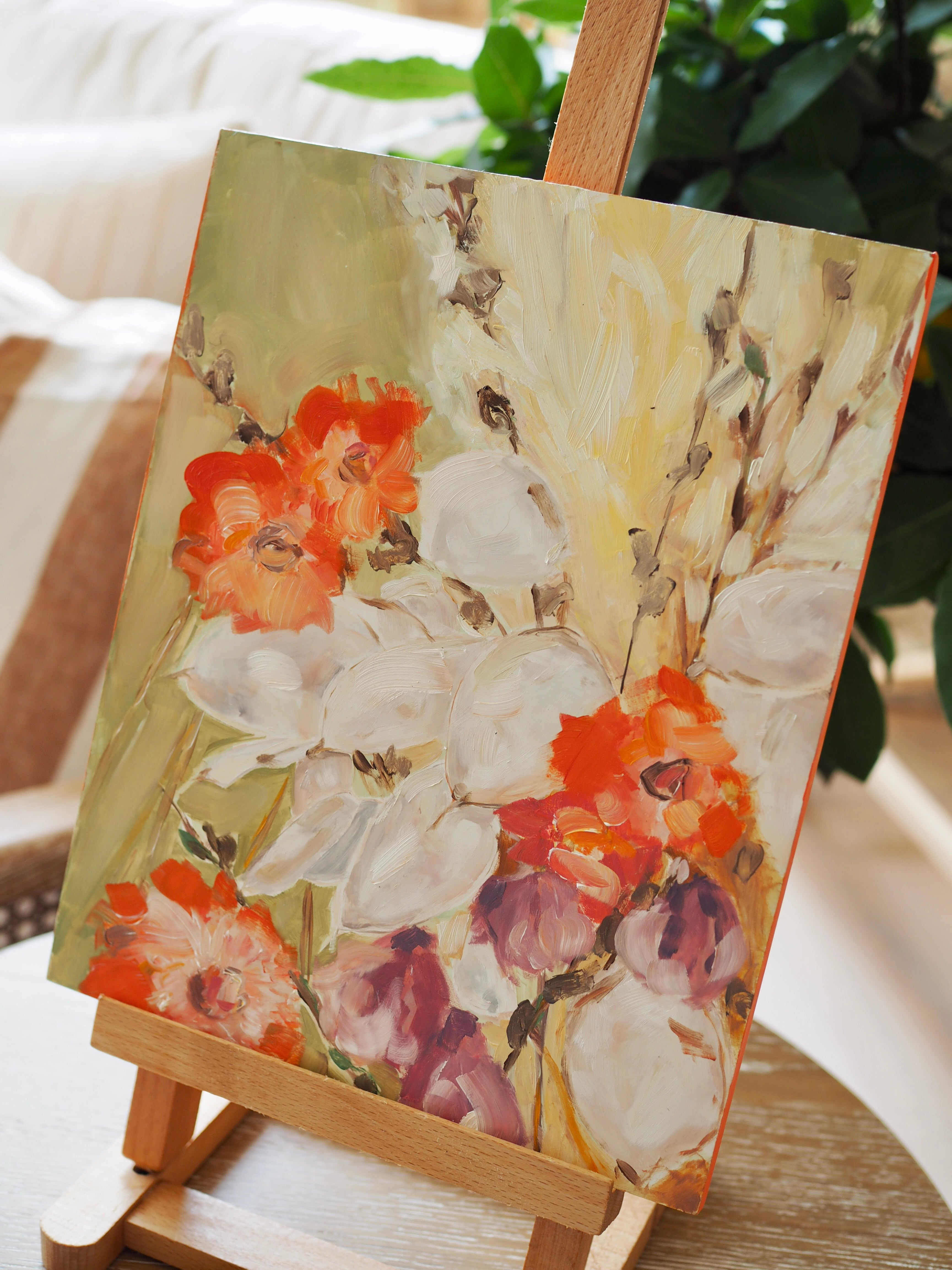 Dried Flowers - Oil on Canvas, Niamh McConaghy