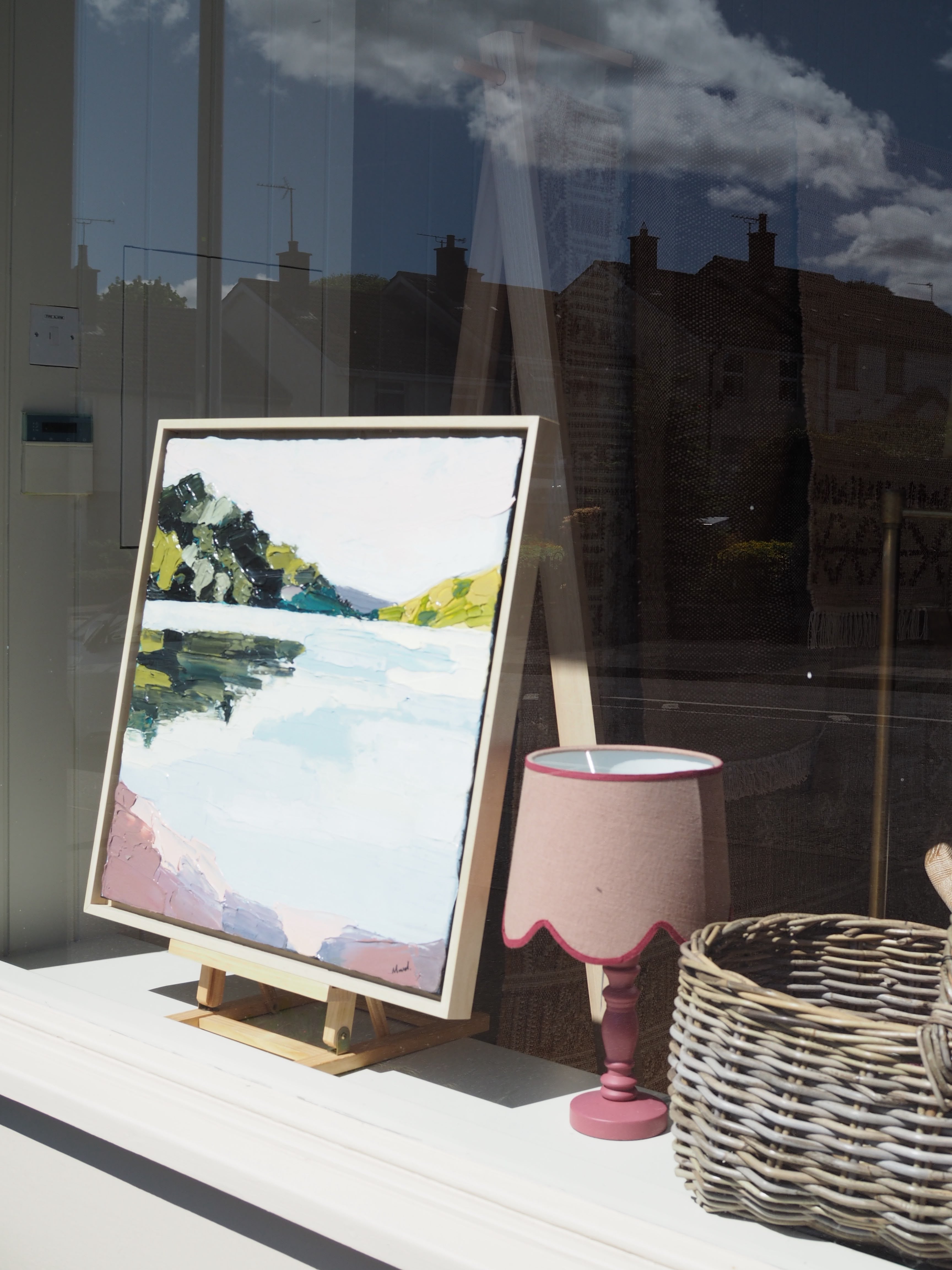 Castlewellan Reflections - Oil on Canvas, Maud McArthur