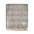 Ottie Alpaca & Merino Lambswool Throw - Grey