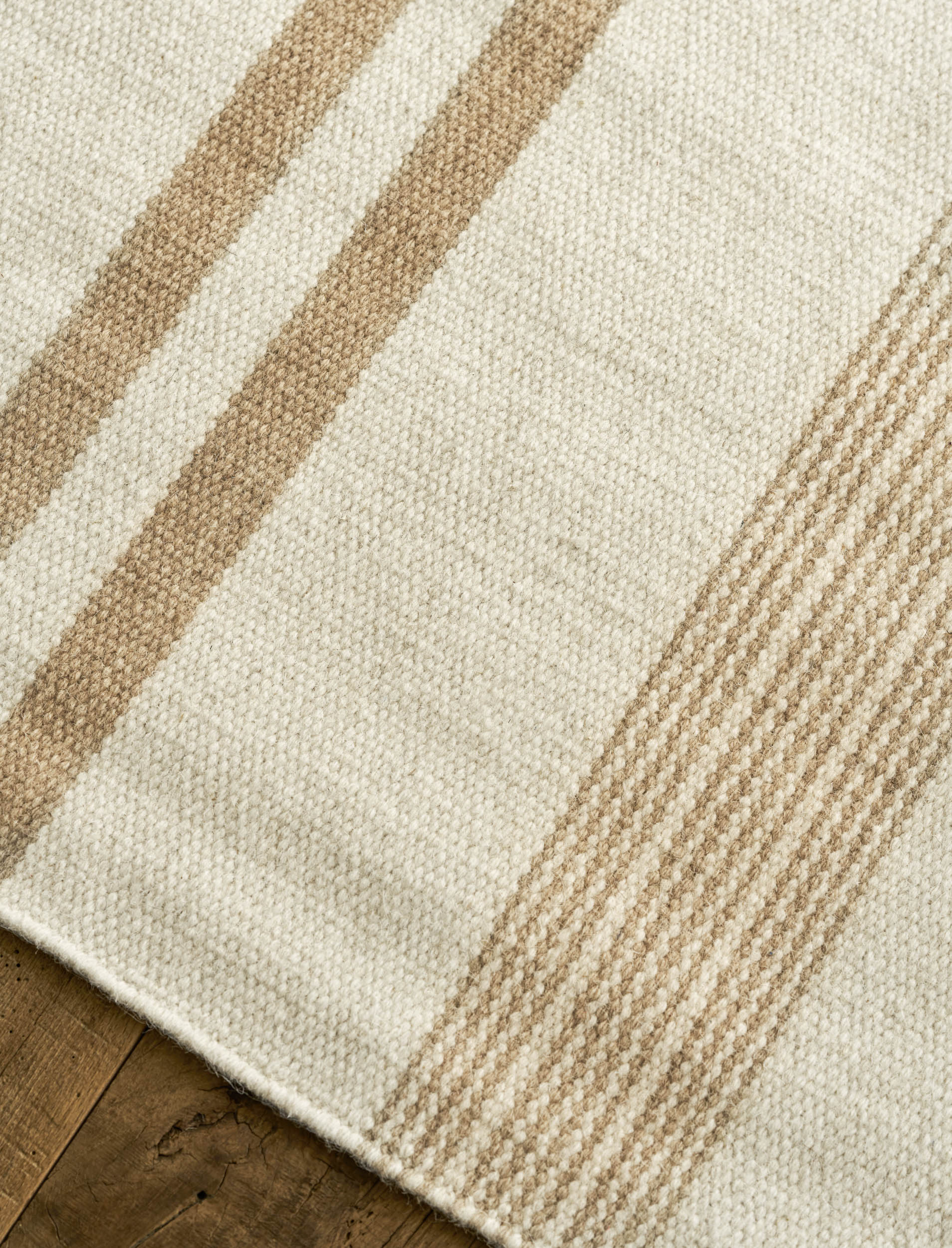Upavon Cotton & Wool Rug Natural