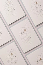 MAKE A WISH - CONFETTI HAND FINISHED GREETING CARD