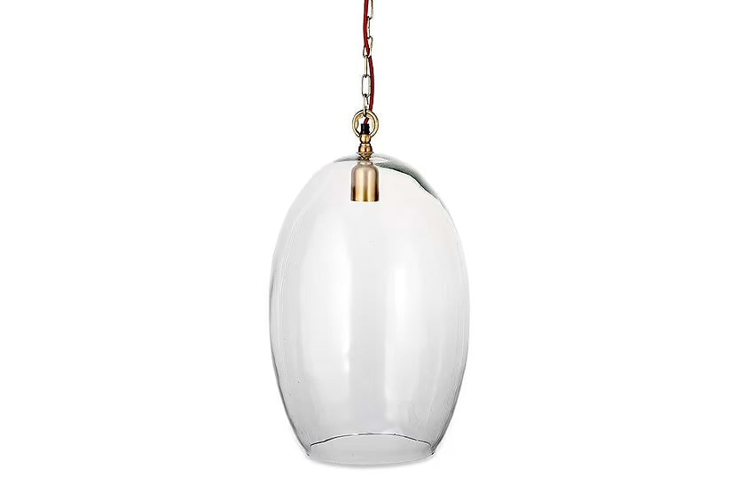 Otoro Recycled Glass Pendant - Large Oval
