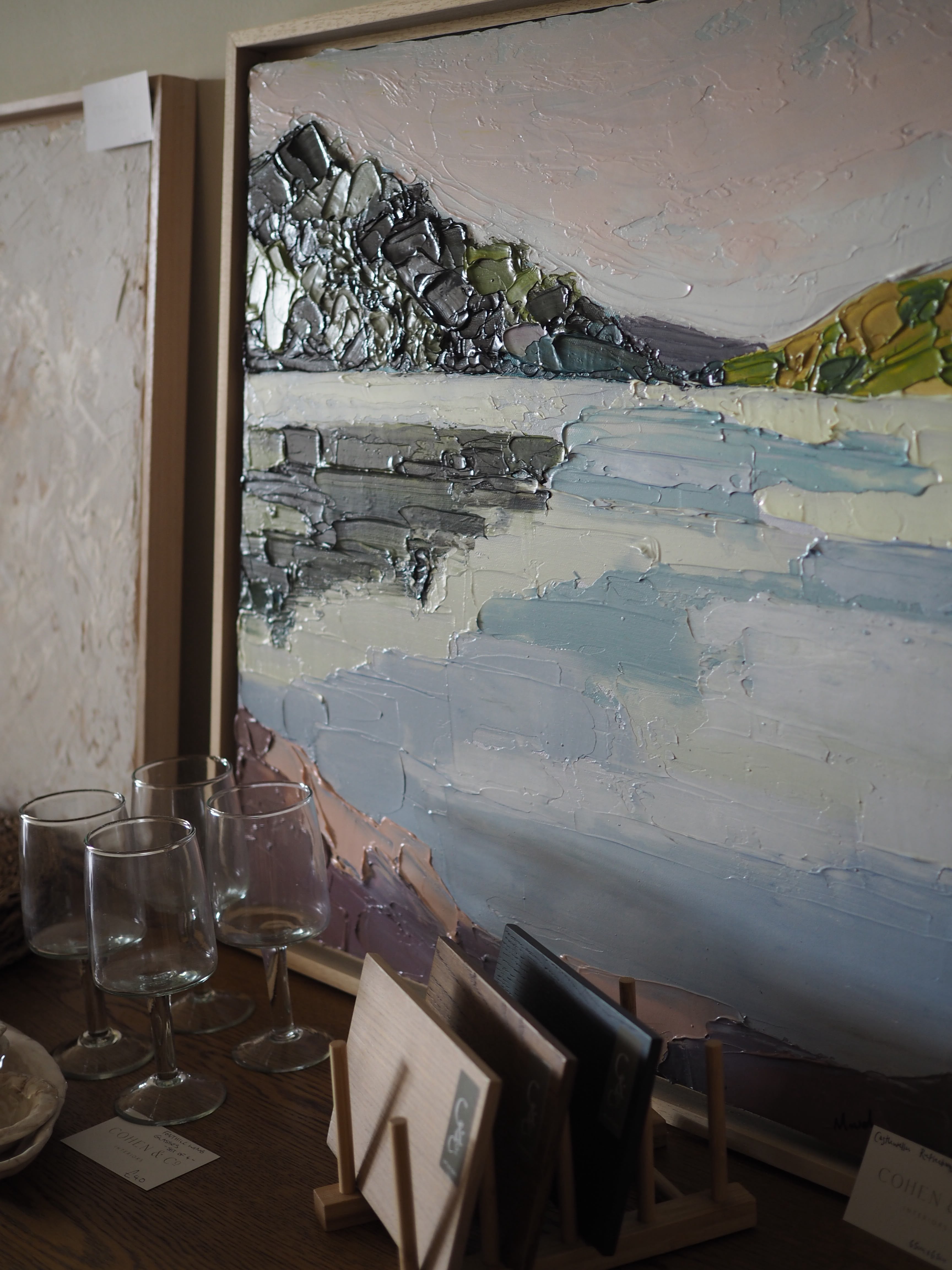 Castlewellan Reflections - Oil on Canvas, Maud McArthur