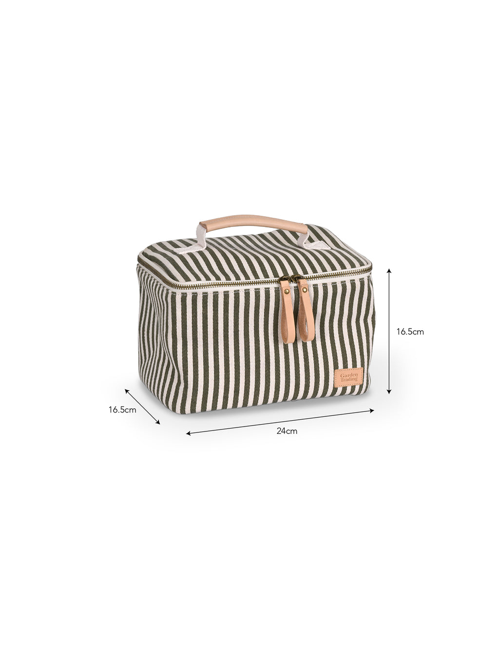 Kimmeridge Striped Lunch Bag - Square