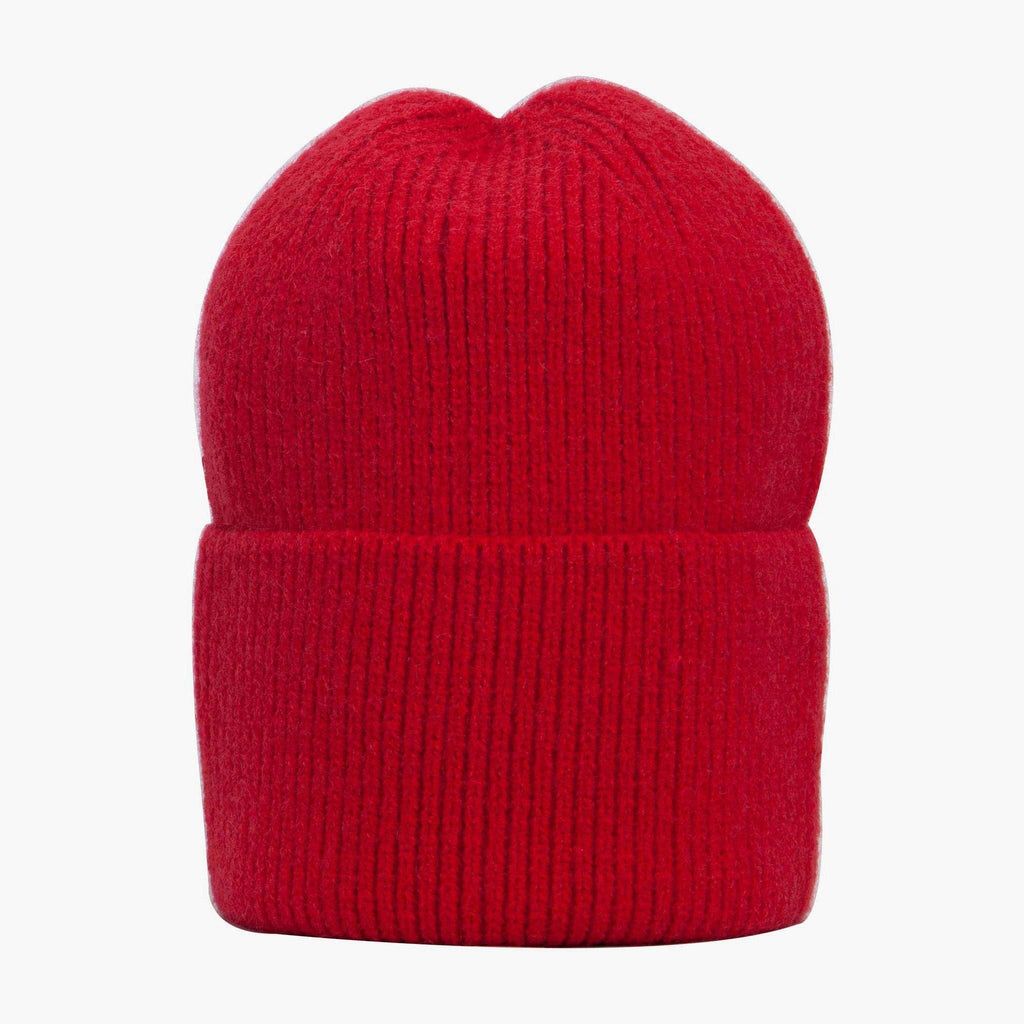 Woolen Beanie Hat - Red