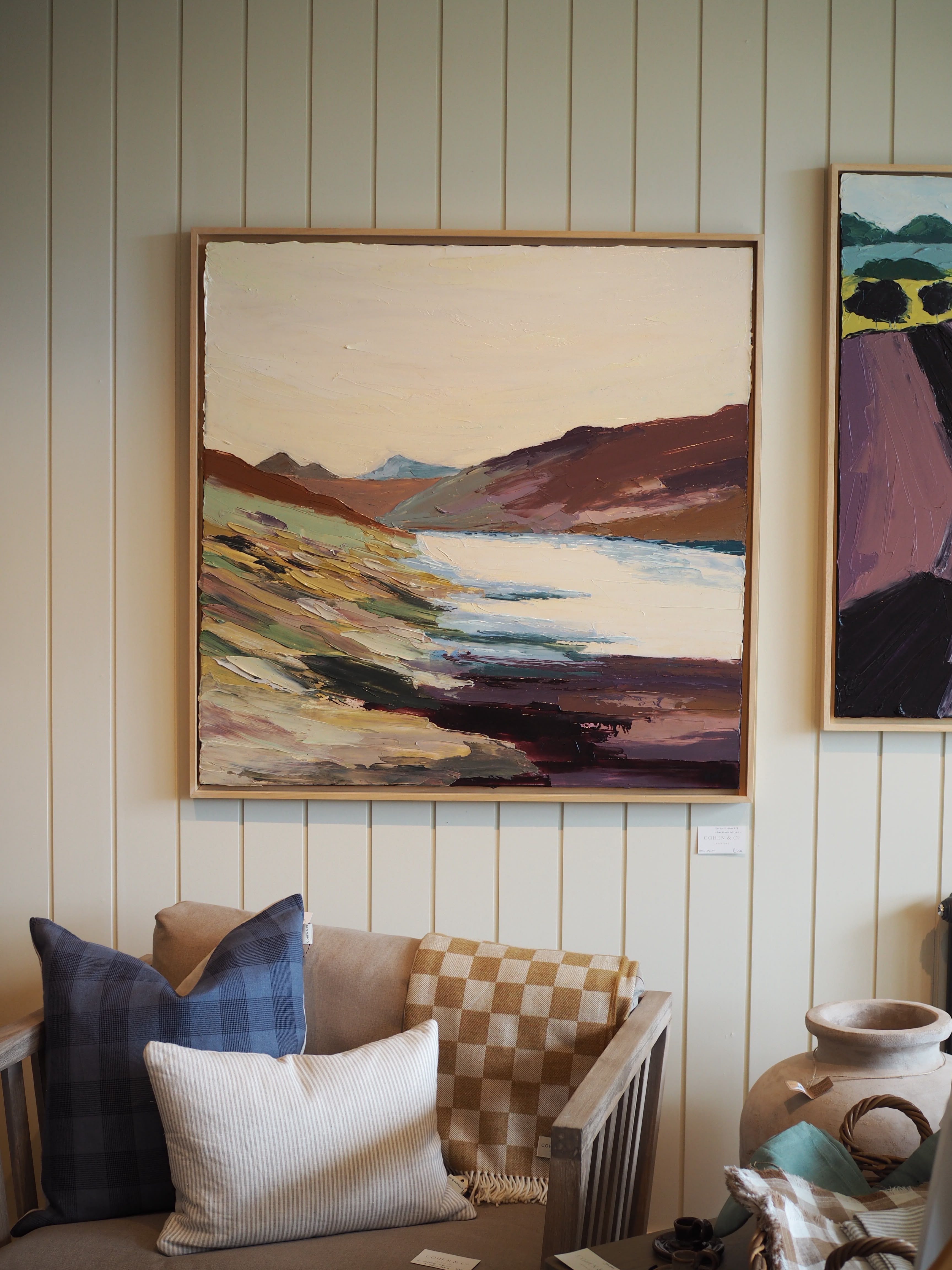 Silent Valley - Oil on Canvas, Maud McArthur