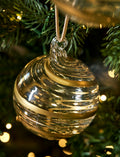 Bowood Christmas Baubles - Glass Gold