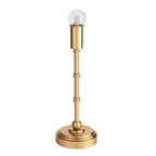 Brushed Brass Table Lampstand - Rechargeable