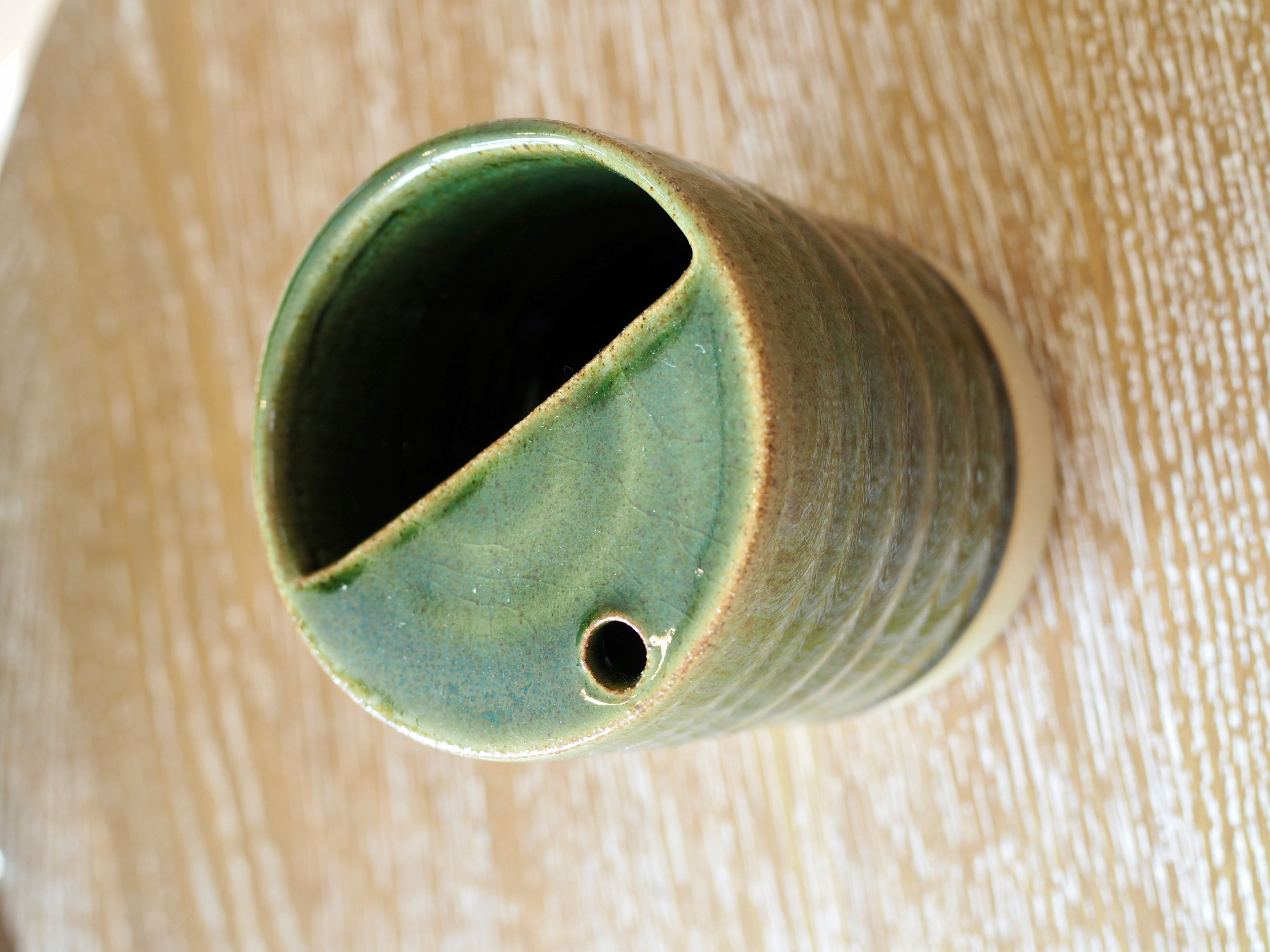 Cohen & Co. Ceramic Travel Mug - Green