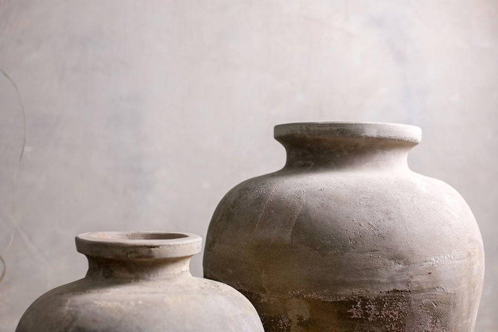 Affiti Clay Tapered Pot - Large