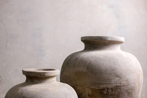 Affiti Clay Tapered Pot - Large