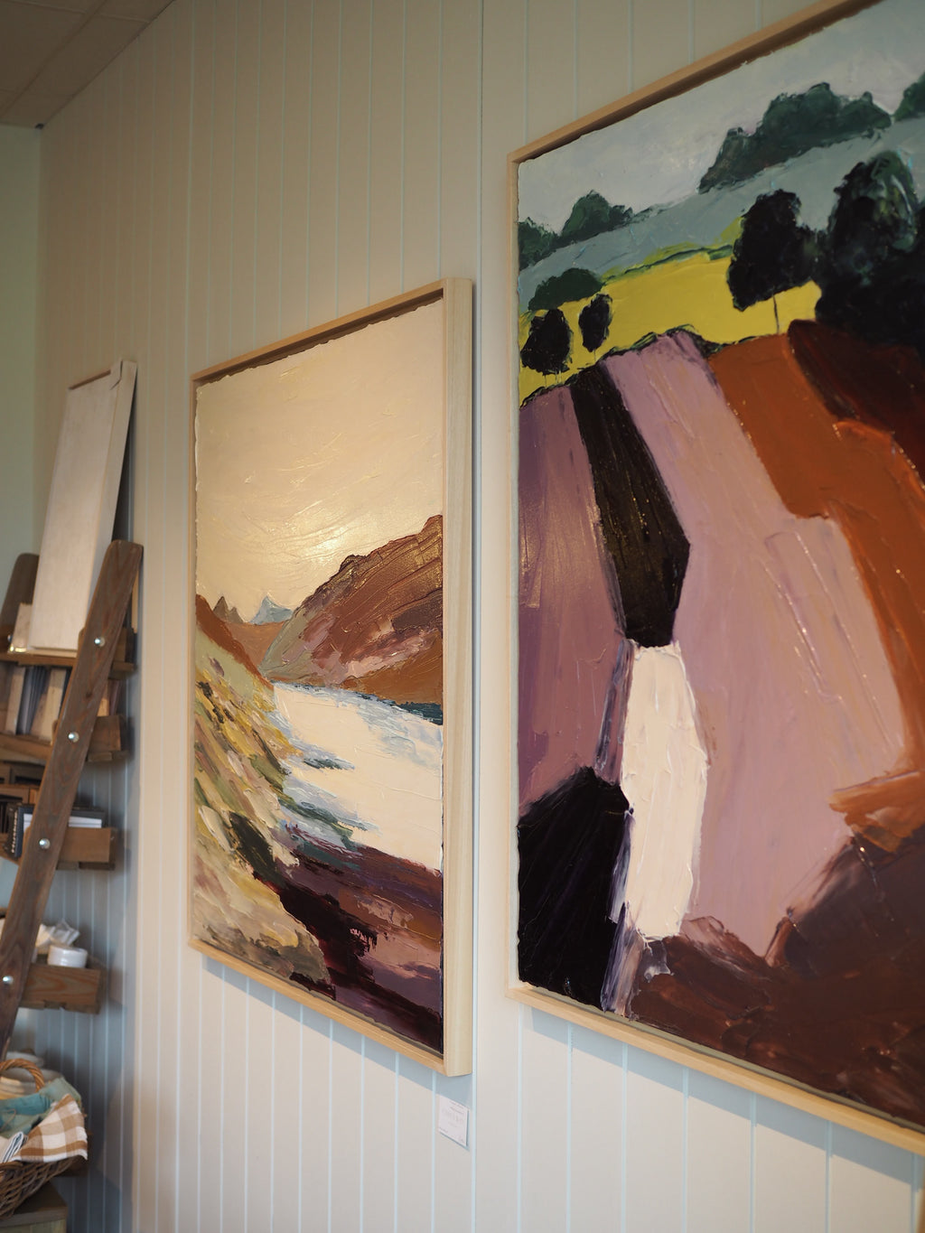 Silent Valley - Oil on Canvas, Maud McArthur