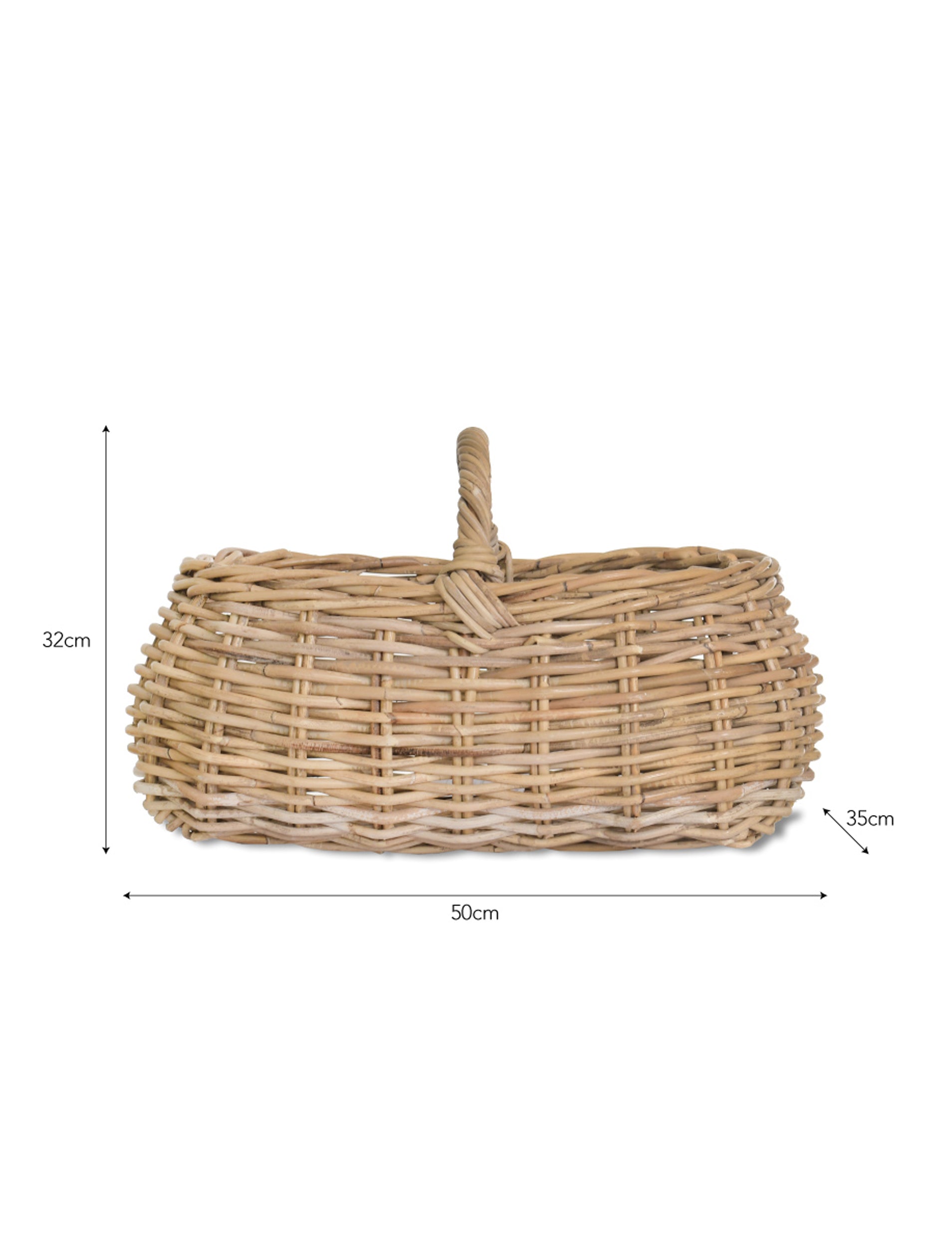 Bembridge Forage Basket - Rattan