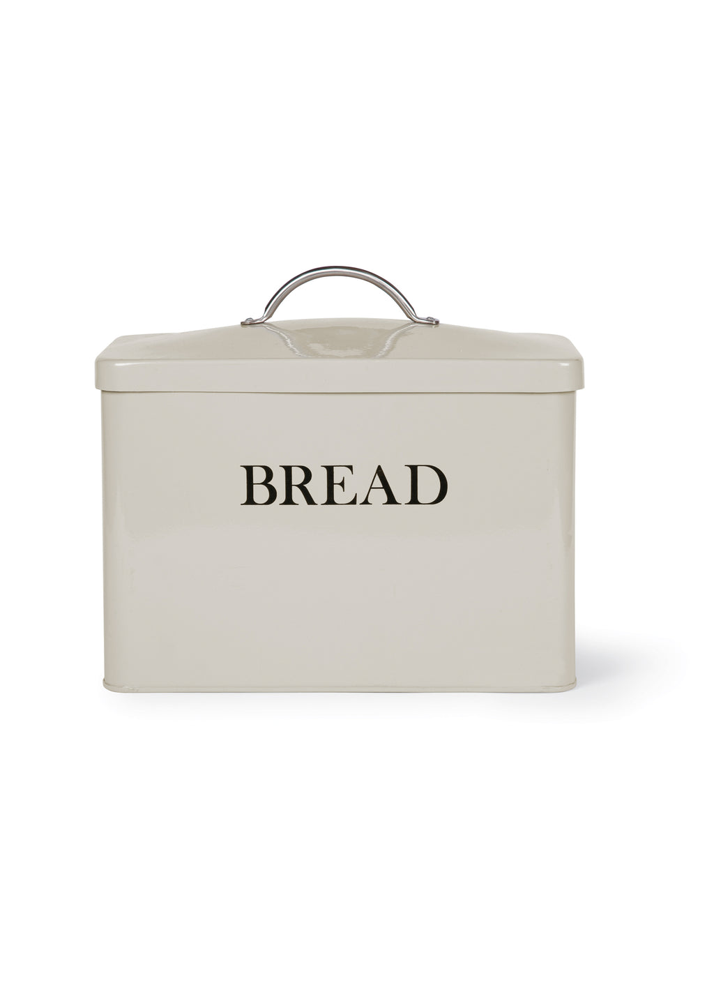 Enamel Bread Bin - Truffle