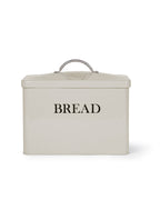 Enamel Bread Bin - Truffle