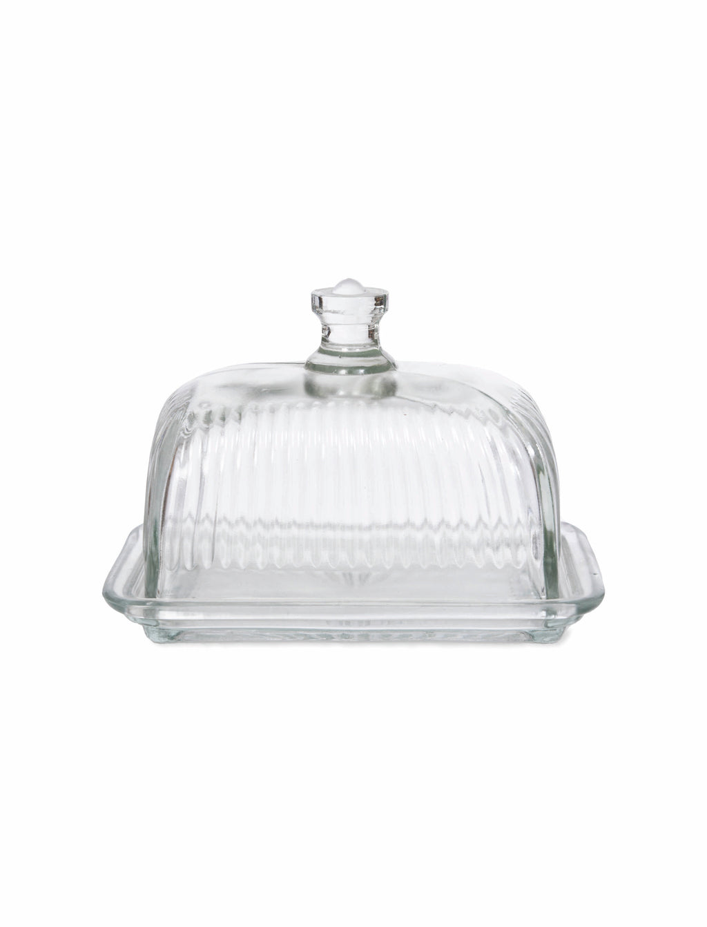 Classic Cornbury Butter Dish - Glass
