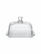 Classic Cornbury Butter Dish - Glass