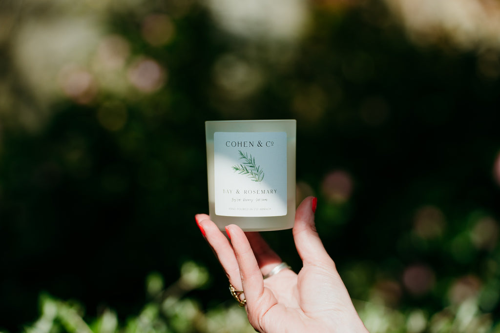 Cohen & Co Bay & Rosemary Candle