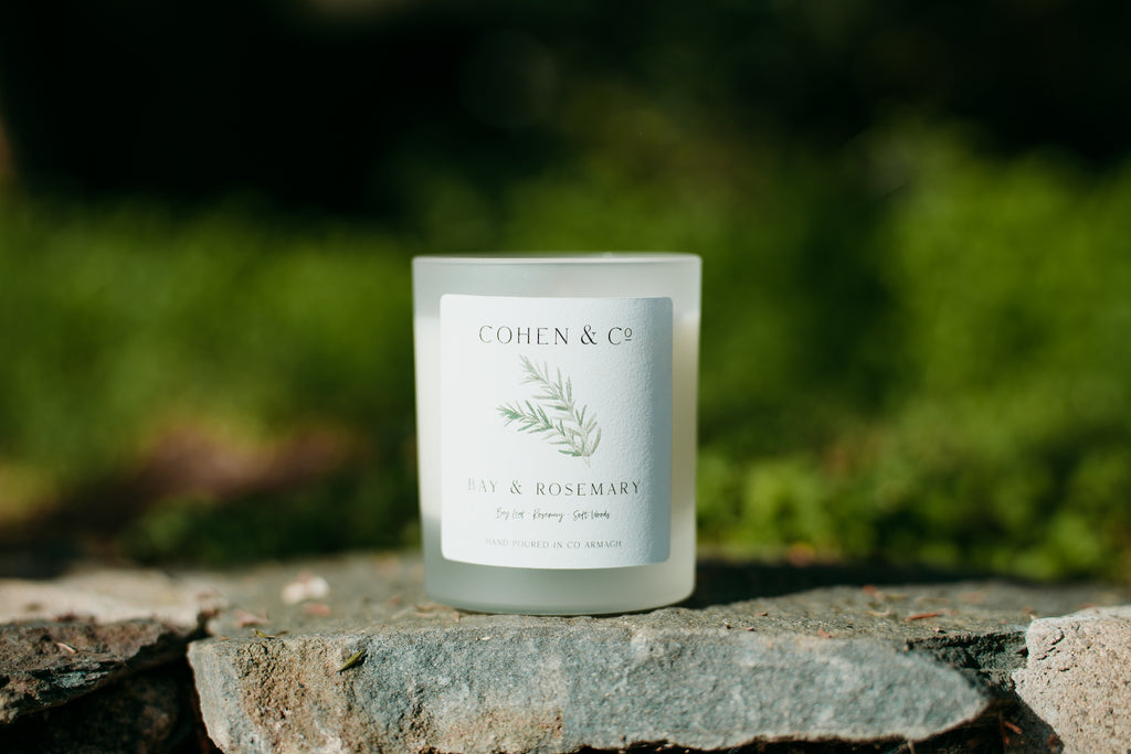 Cohen & Co Bay & Rosemary Candle