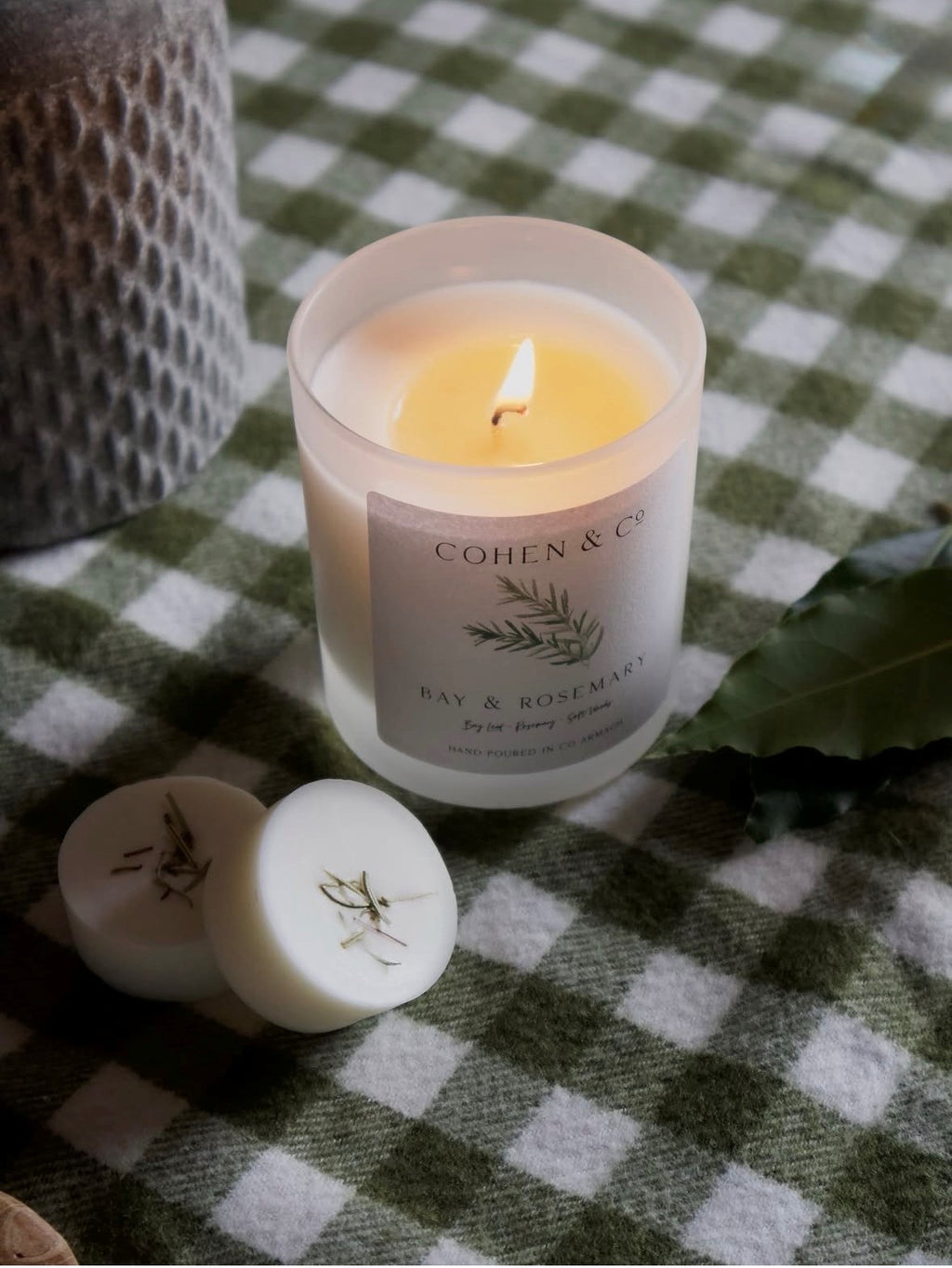Cohen & Co Bay & Rosemary Candle